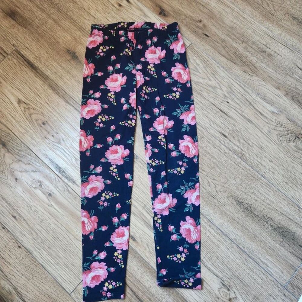 GAP Kids Girls' Floral Leggings Size S 6/7
